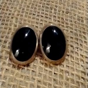 Onyx earrings